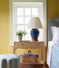 Load image into Gallery viewer, Linen Box Pleat Empire 18” Off-White