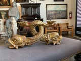 Gold Dolphin Candlestick