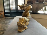 Load image into Gallery viewer, Gold Dolphin Candlestick
