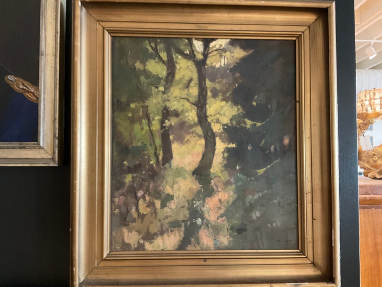 Landscape, Oil on Canvas, Signed