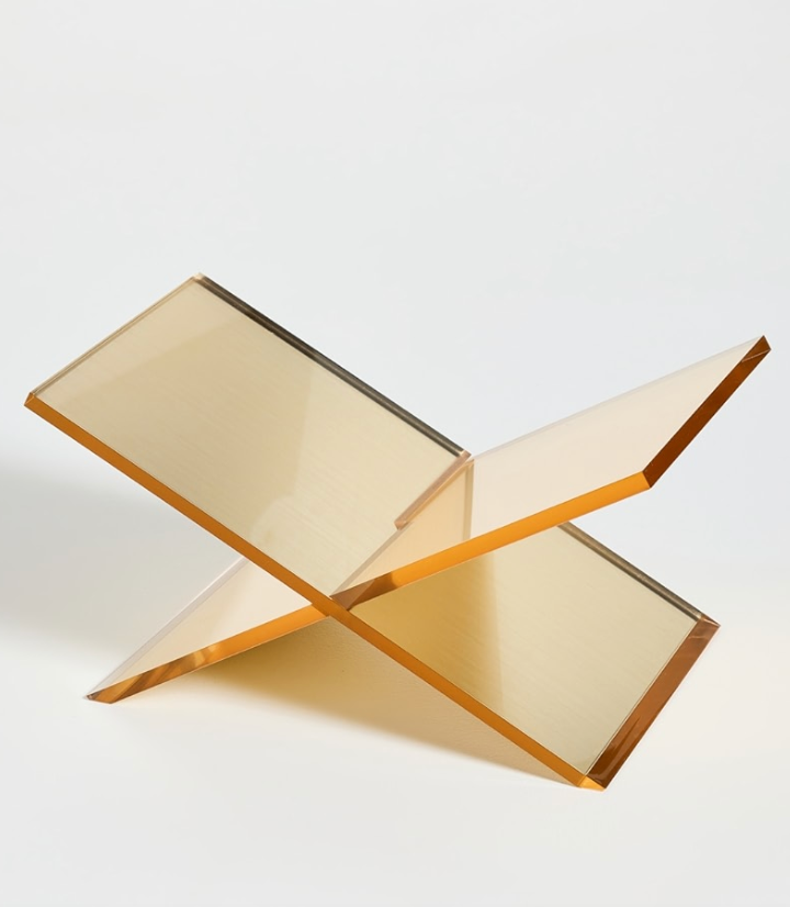 Acrylic Book Stand Gold