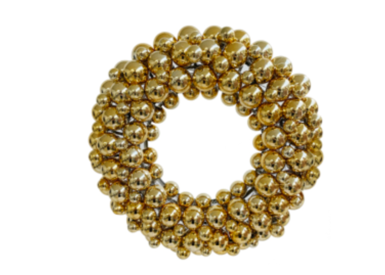 Bubble Wreath Gold 48