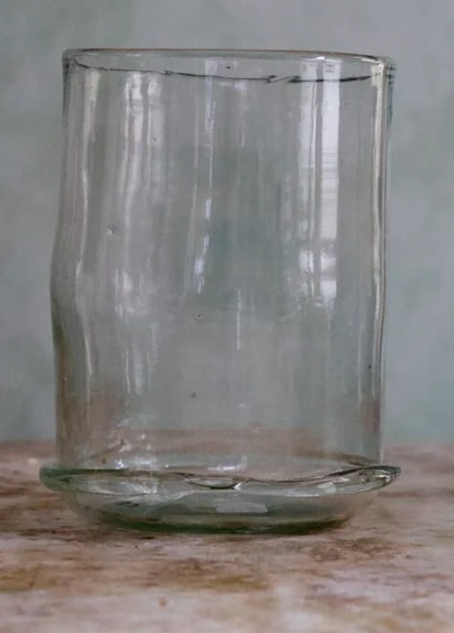 Vase Boudin, Transparent